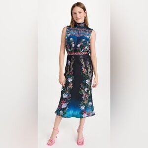 Saloni silk dress, size 0